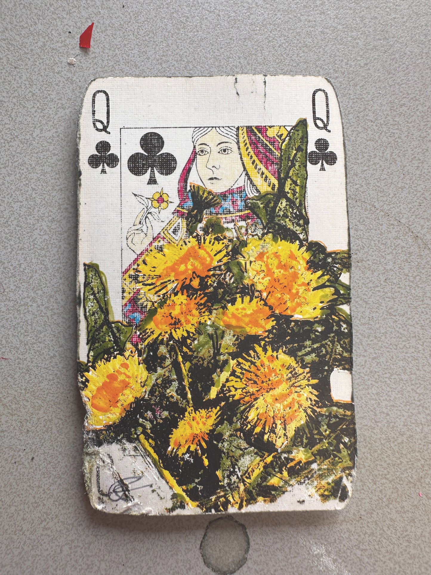 The Best Hand Original Art / Playing Cards