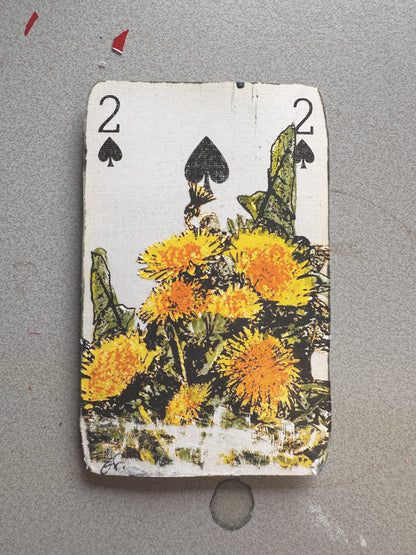 The Best Hand Original Art / Playing Cards