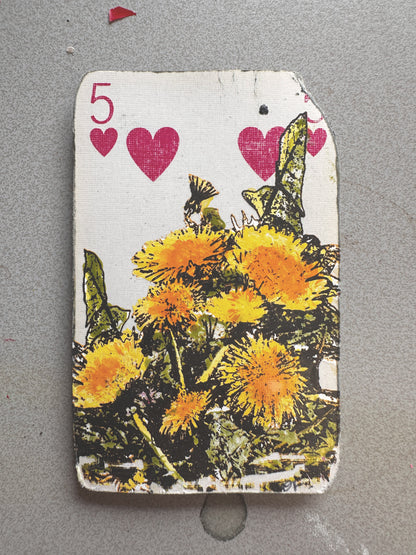 The Best Hand Original Art / Playing Cards