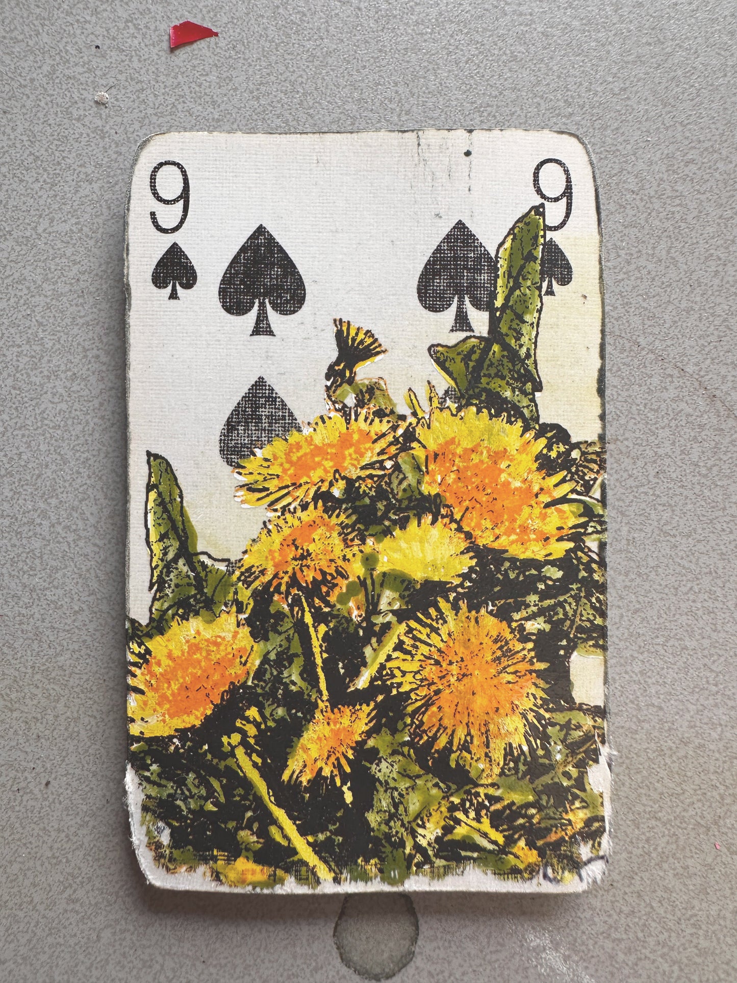 The Best Hand Original Art / Playing Cards