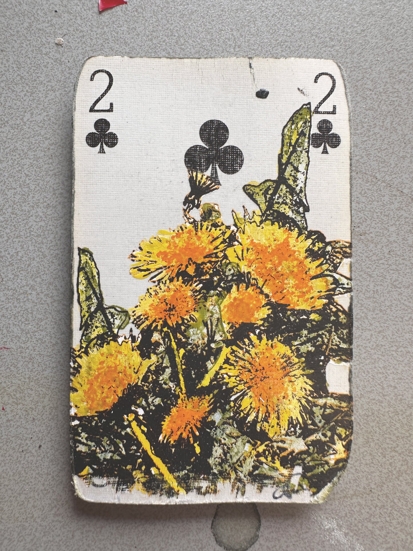 The Best Hand Original Art / Playing Cards