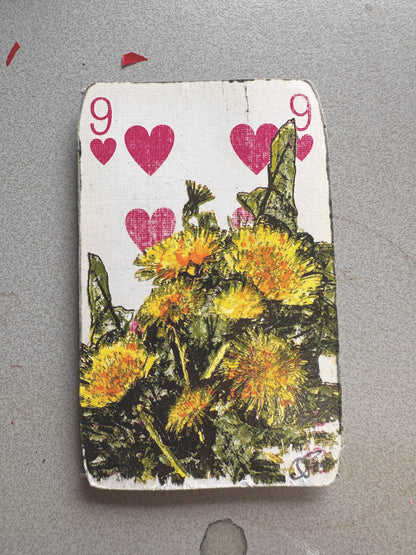 The Best Hand Original Art / Playing Cards
