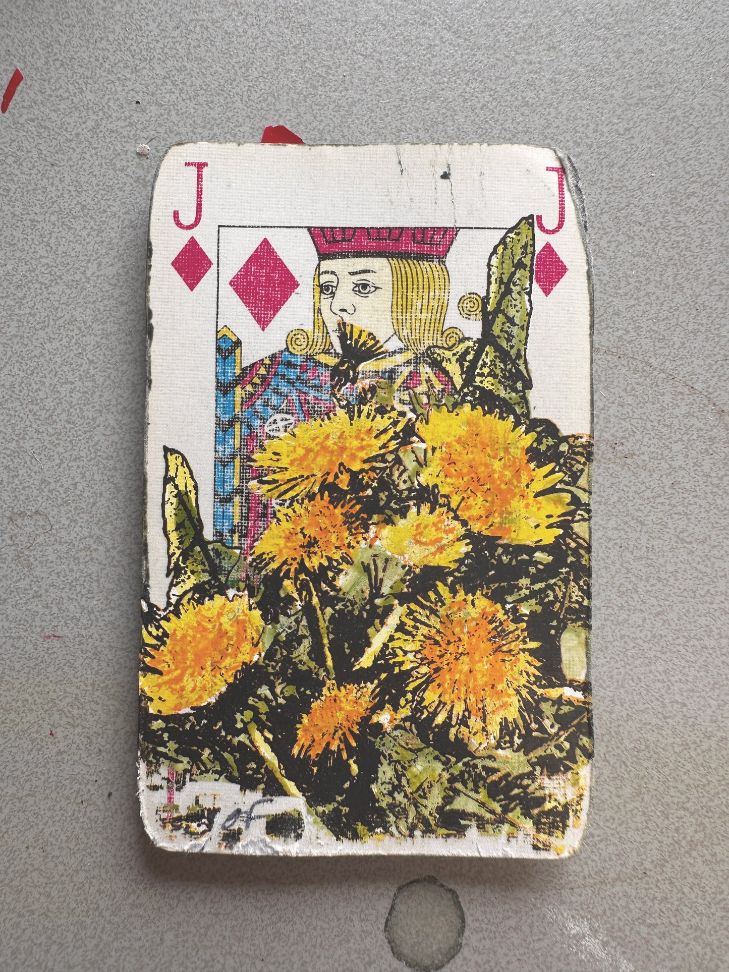 The Best Hand Original Art / Playing Cards