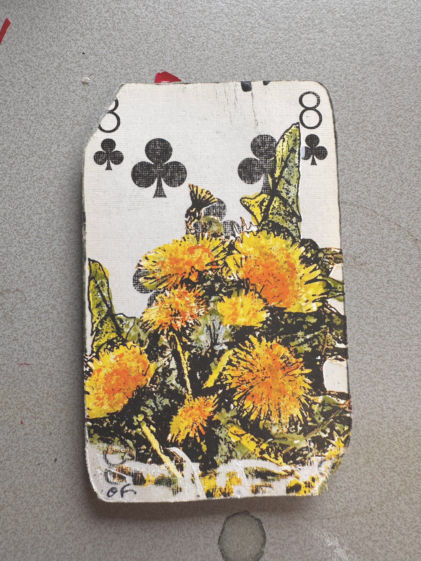 The Best Hand Original Art / Playing Cards
