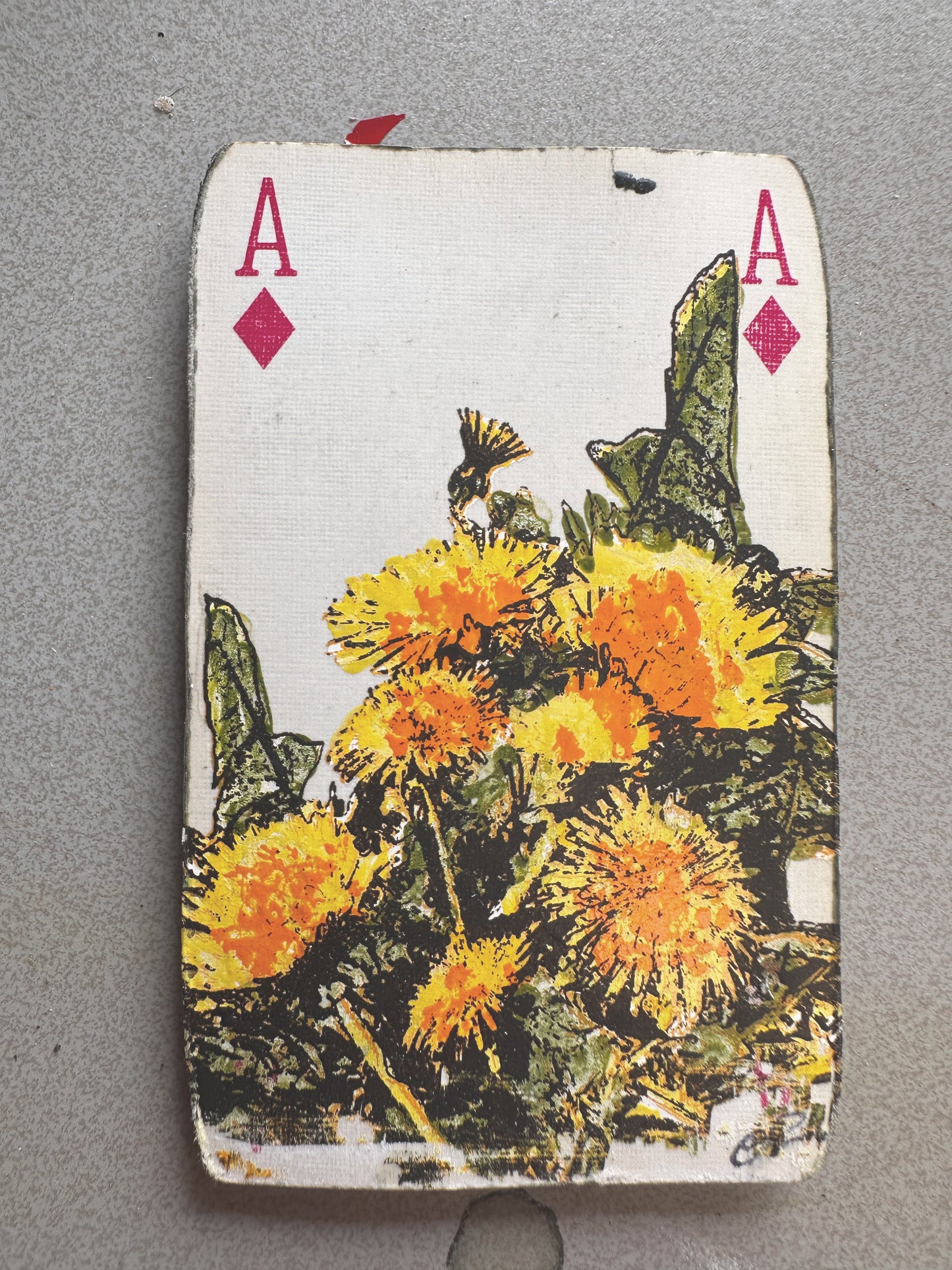 The Best Hand Original Art / Playing Cards