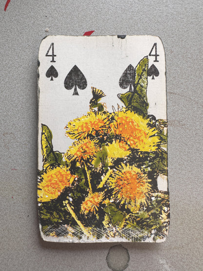 The Best Hand Original Art / Playing Cards