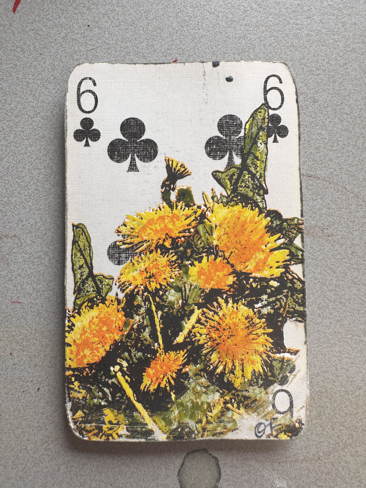 The Best Hand Original Art / Playing Cards