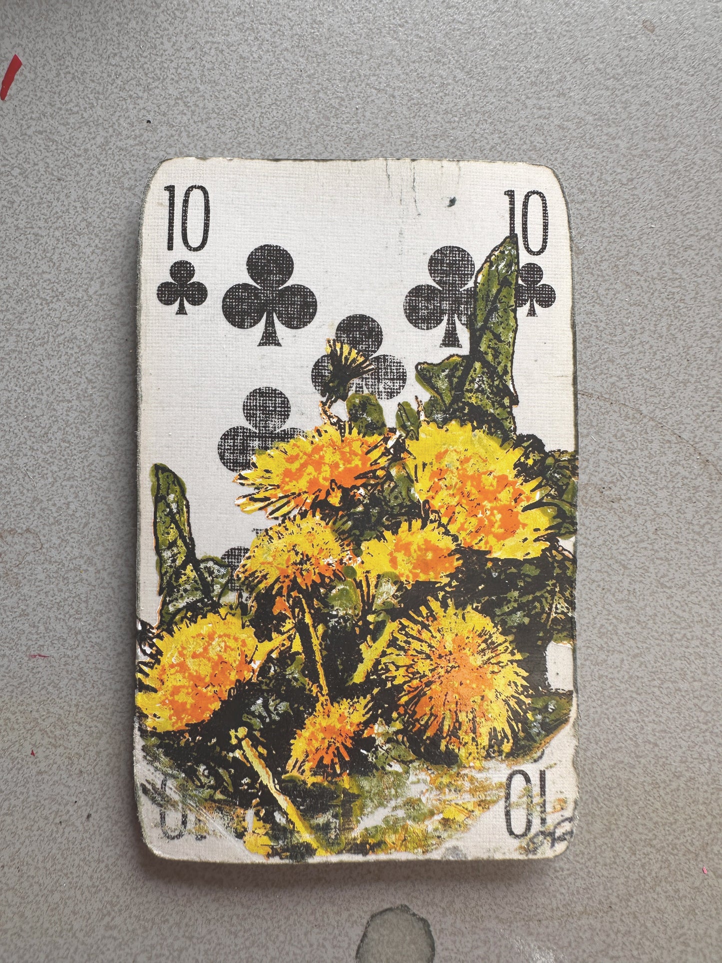 The Best Hand Original Art / Playing Cards