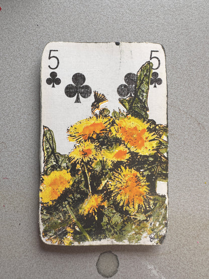 The Best Hand Original Art / Playing Cards