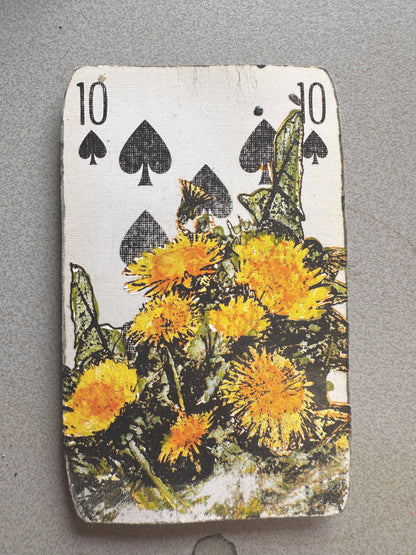 The Best Hand Original Art / Playing Cards