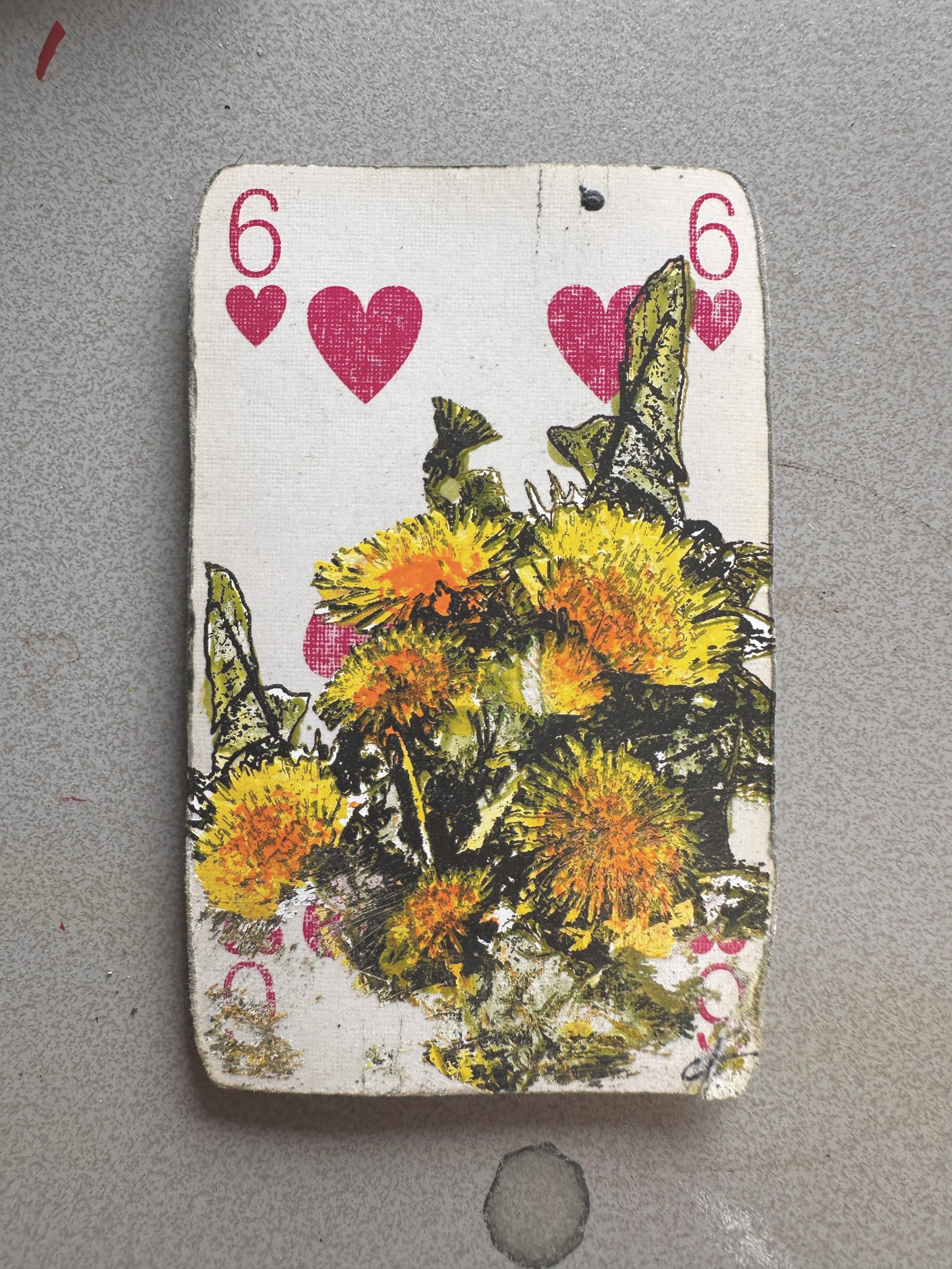 The Best Hand Original Art / Playing Cards