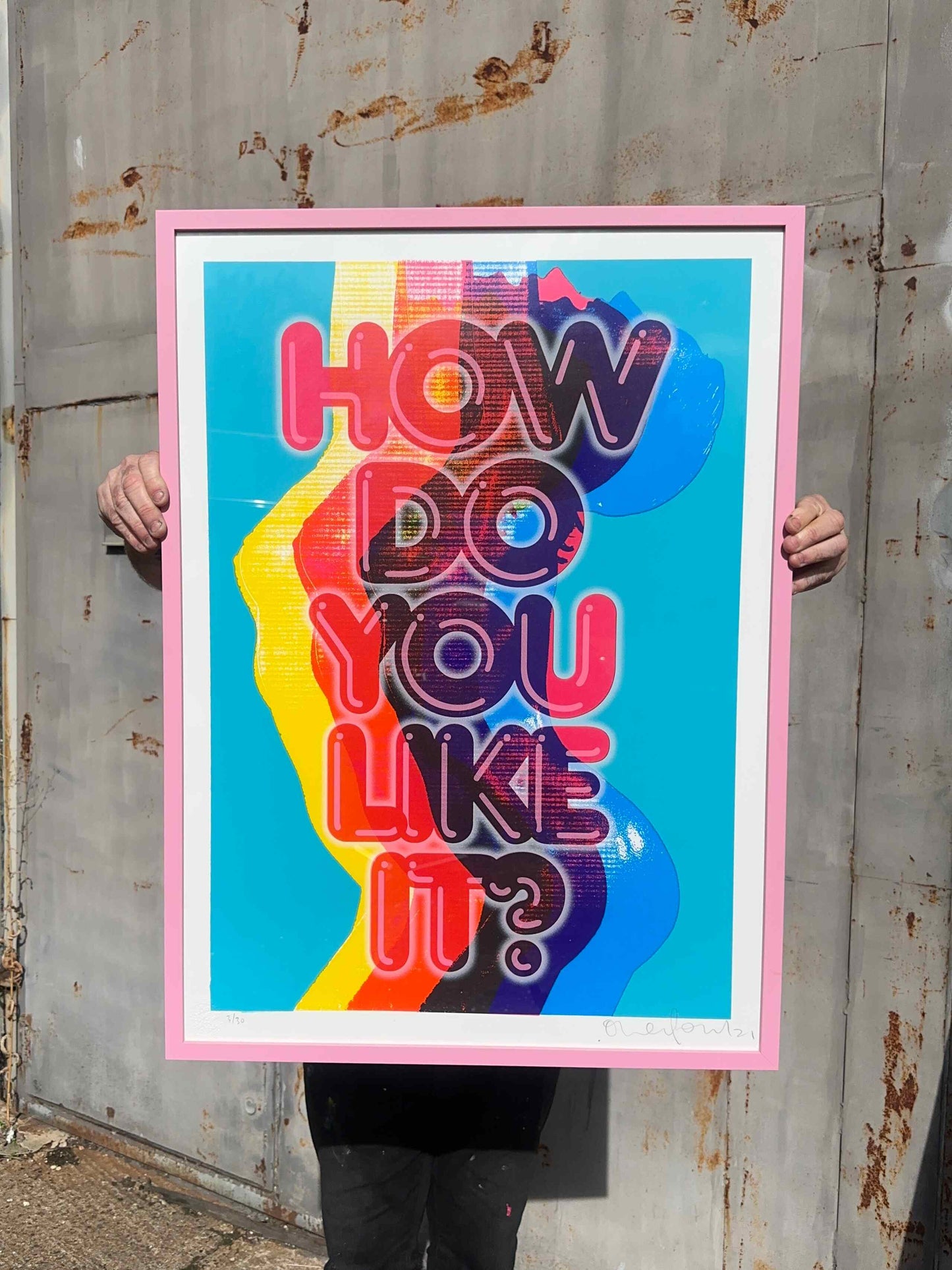 HOW DO YOU LIKE IT (FRAMED)