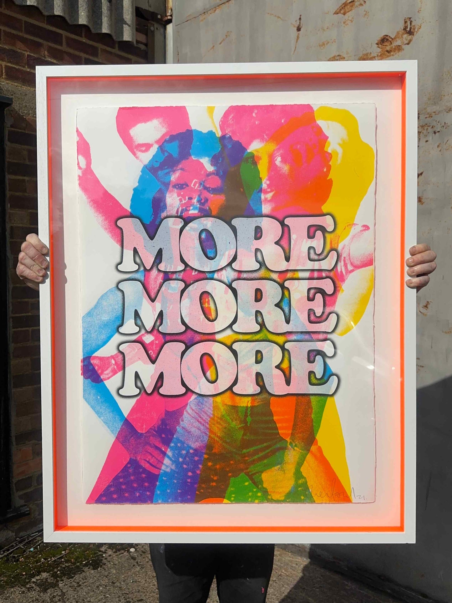 MORE MORE MORE 1 (FRAMED)