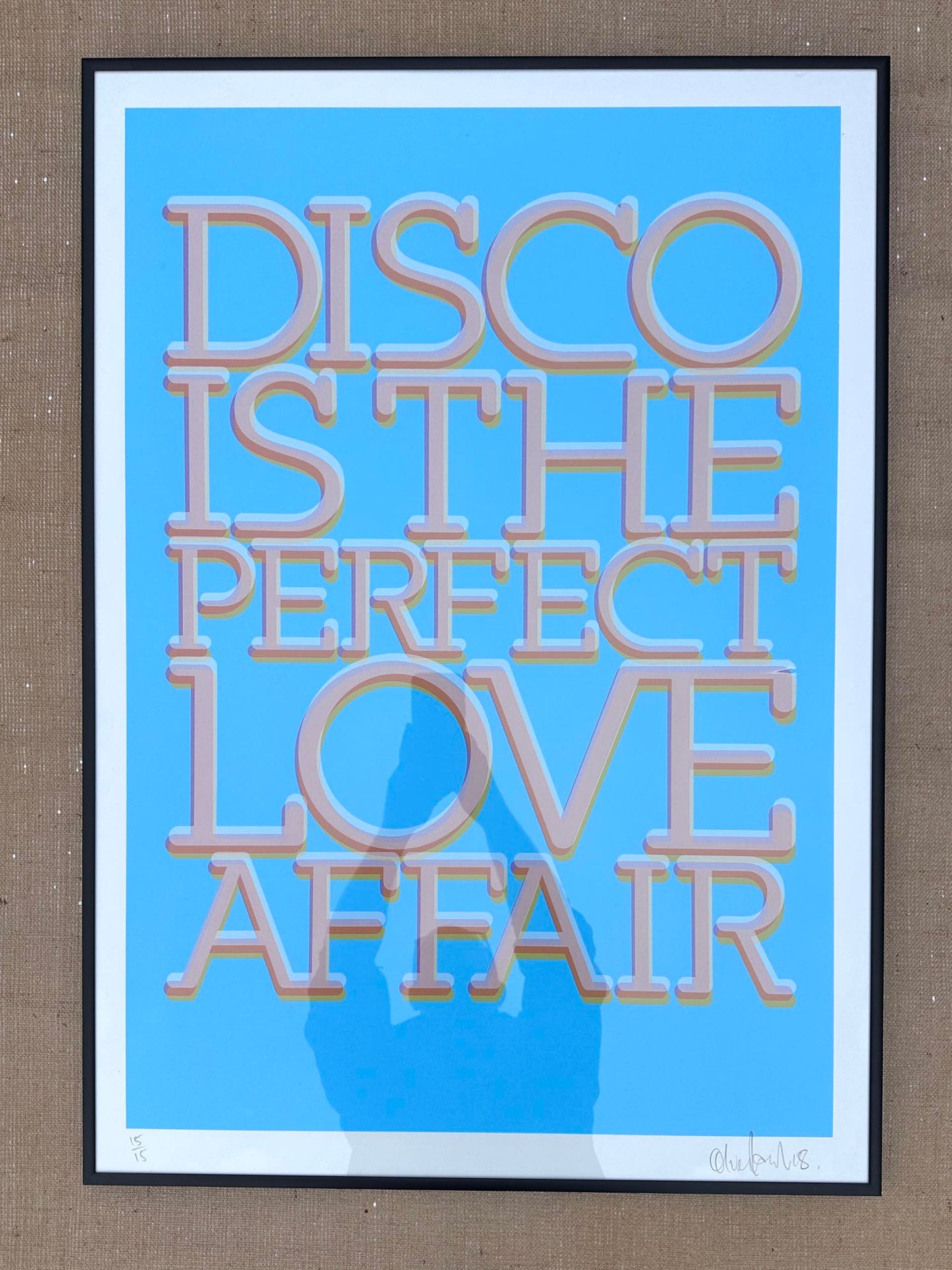 DISCO IS...2018 (FRAMED)