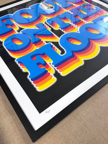 FOUR ON THE FLOOR (FRAMED)