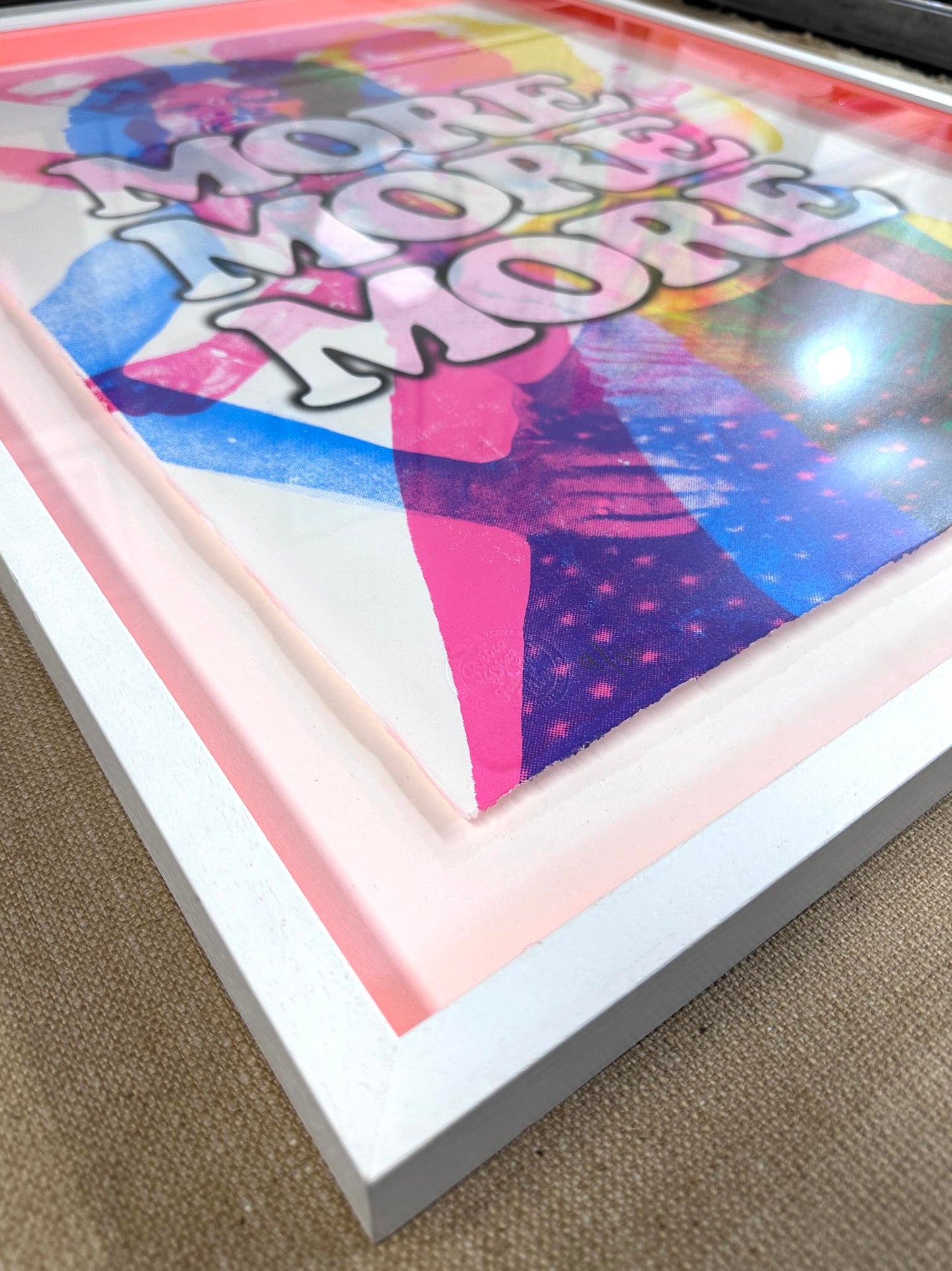 MORE MORE MORE 1 (FRAMED)