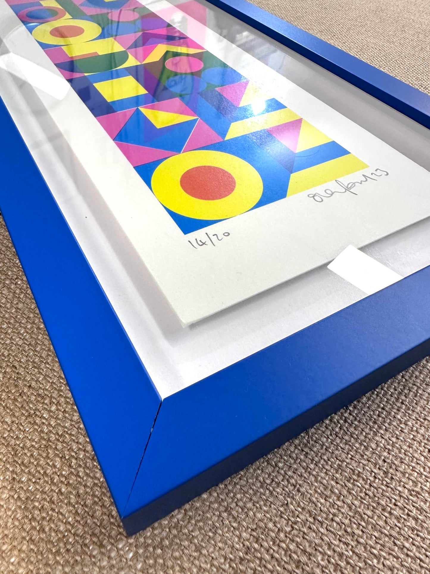 ALWAYS THE OPPOSITE (FRAMED)