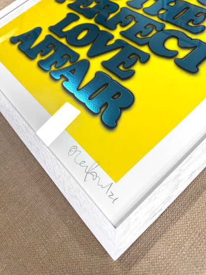 DISCO IS...YELLOW (FRAMED)