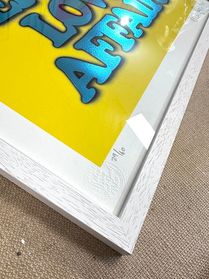 DISCO IS...YELLOW (FRAMED)
