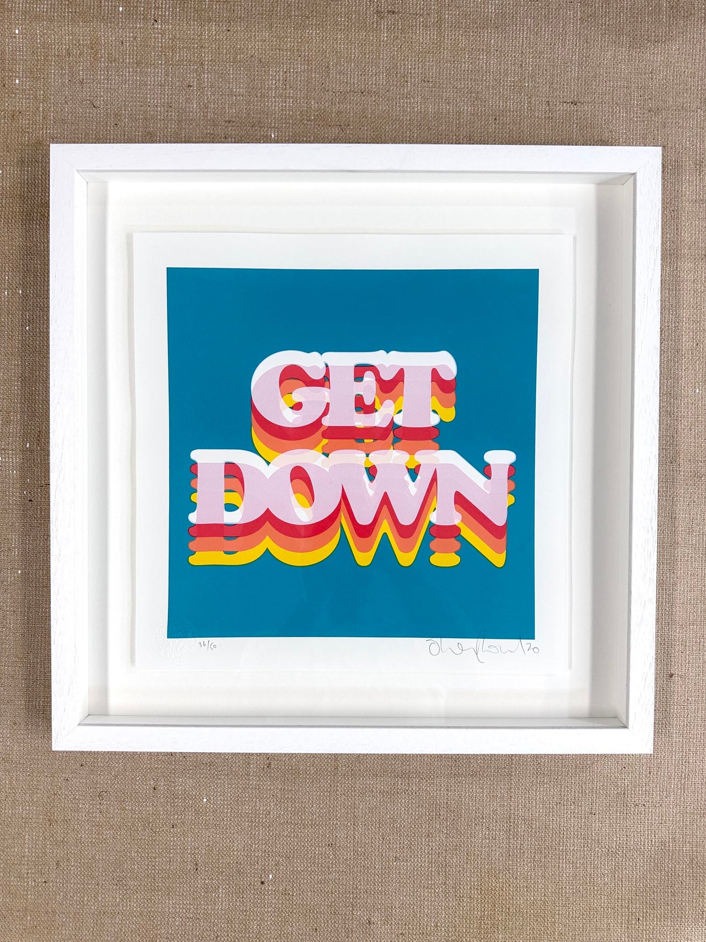 GET DOWN (FRAMED)