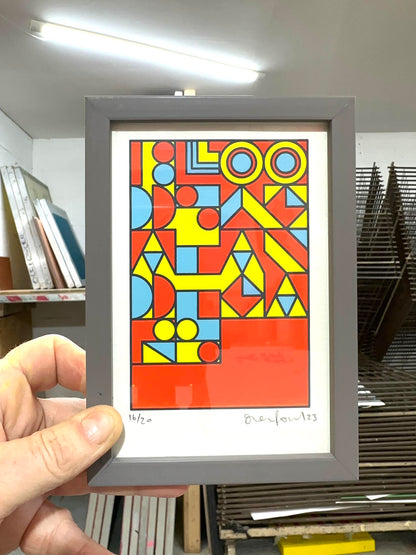 BLOOD SWEAT (GREY FRAME)