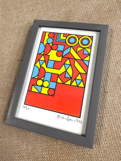 BLOOD SWEAT (GREY FRAME)