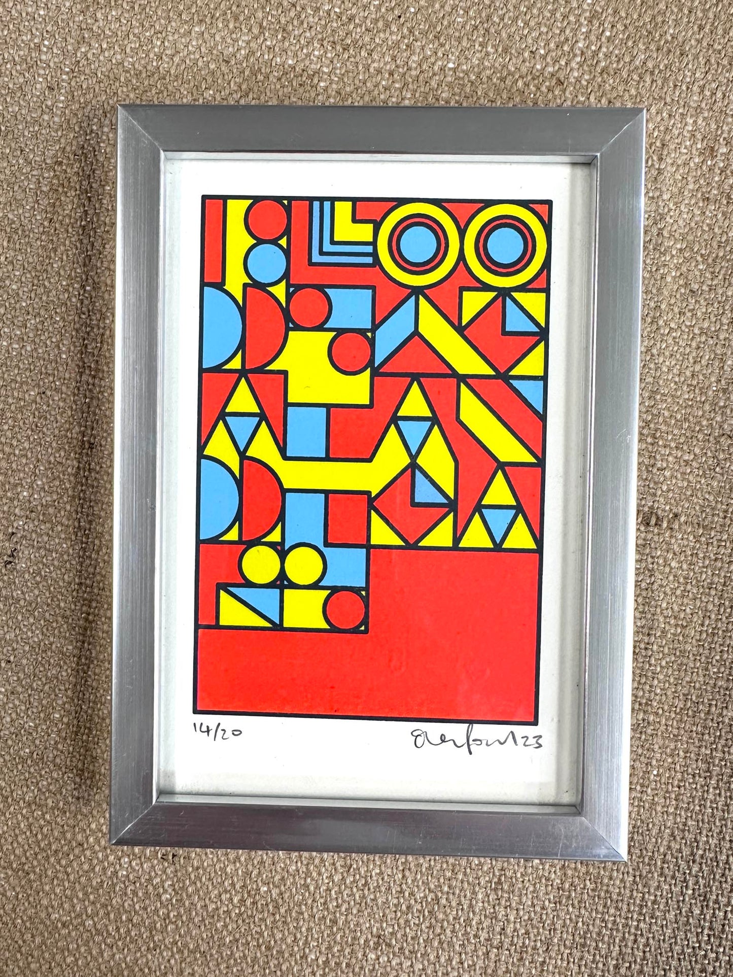 BLOOD SWEAT (SILVER FRAME)