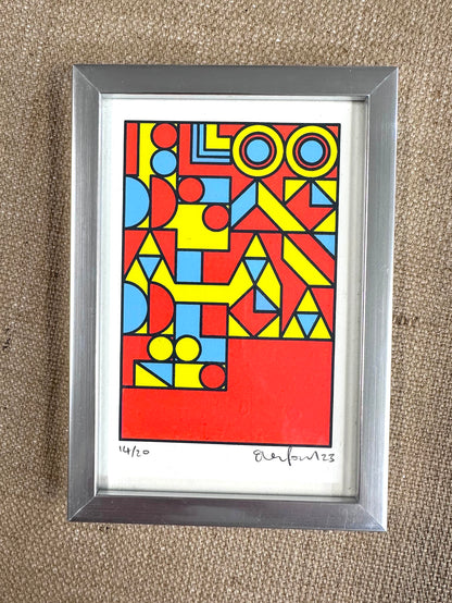 BLOOD SWEAT (SILVER FRAME)