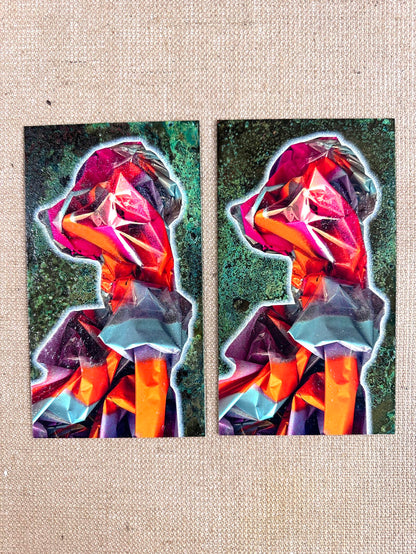 Bear/ Oxidised Original Artwork