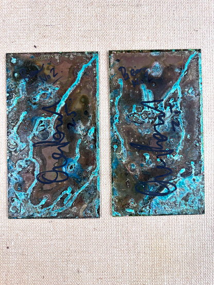 Bear/ Oxidised Original Artwork