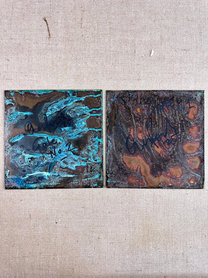 Gate Square / Oxidised Original Artwork