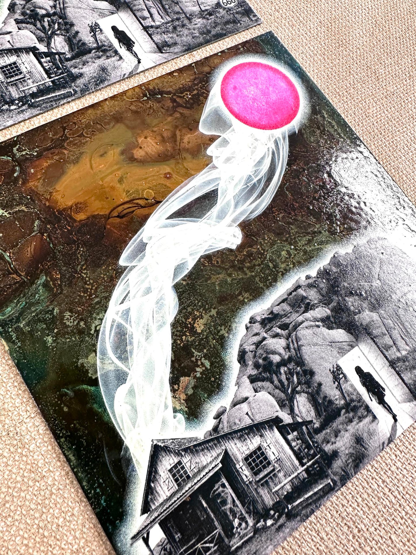 666 Square / Oxidised Original Artwork