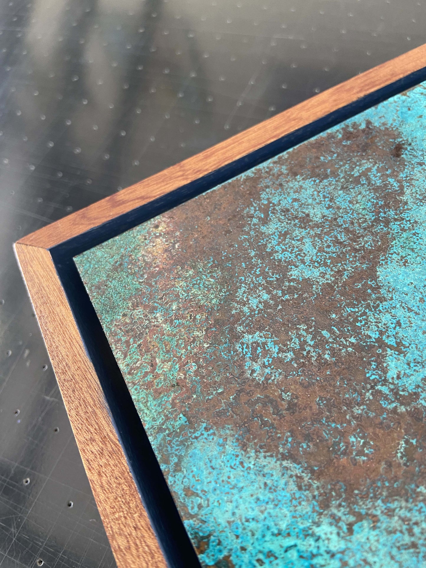 "The Road" Oxidised Copper Artwork A