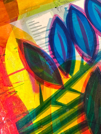 On A Plate For Two - Original Artwork