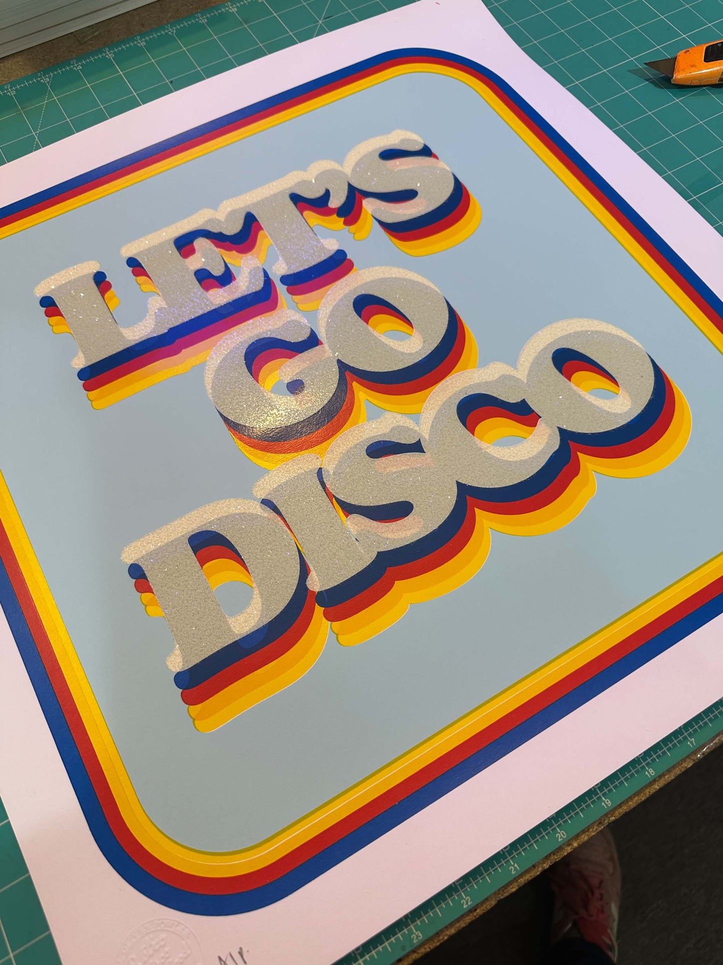 Let's go Disco Diamond Dust AP (mis regestration)