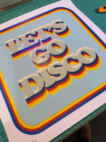 Let's go Disco Diamond Dust AP (mis regestration)