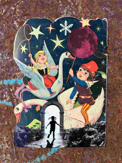 Retro Spanish Children's Stories - Hand Printed