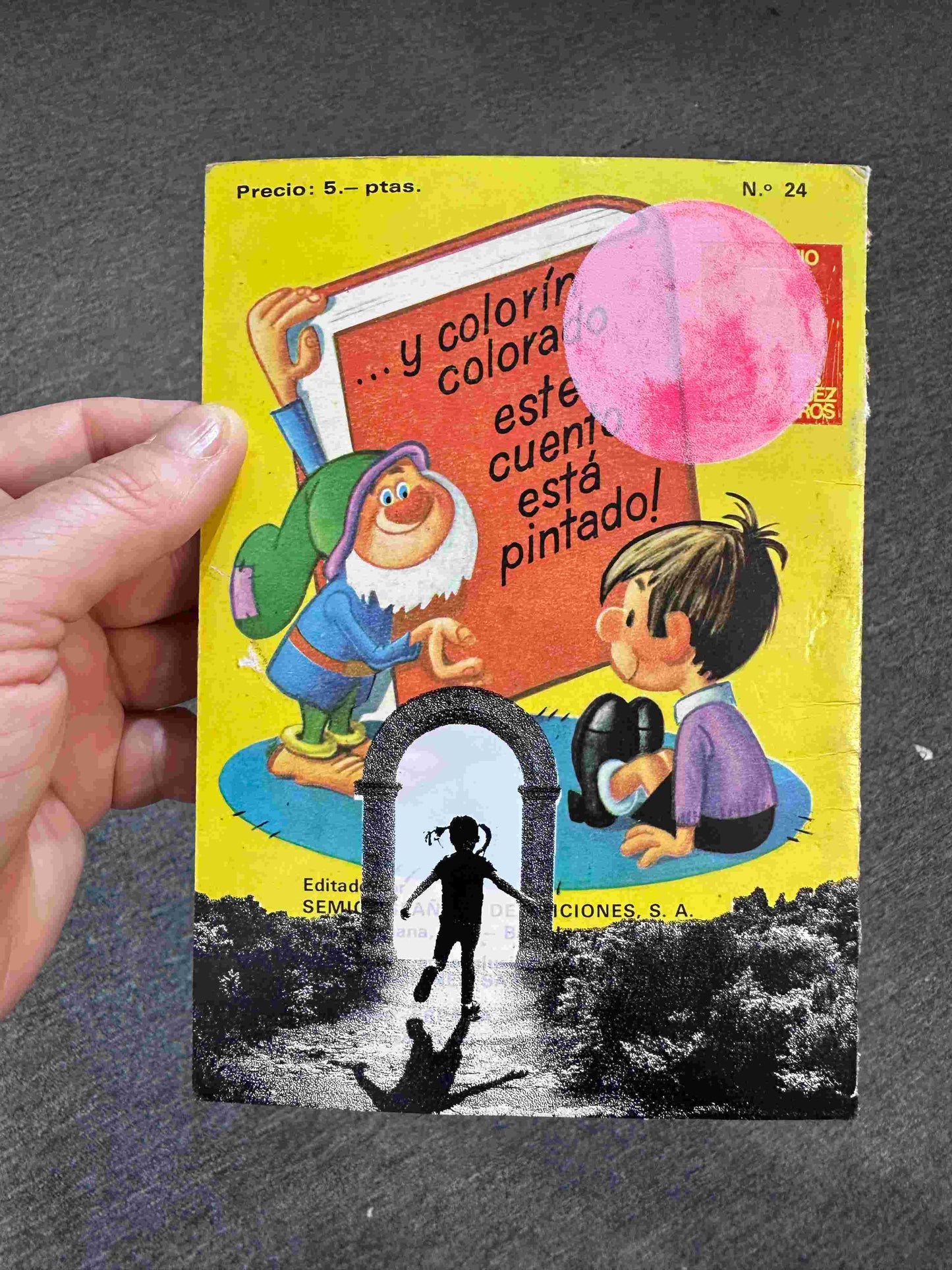 Retro Spanish Children's Stories - Hand Printed