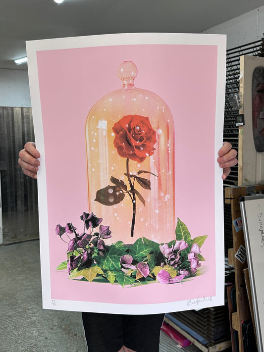 Beast Hand Pulled Screenprint