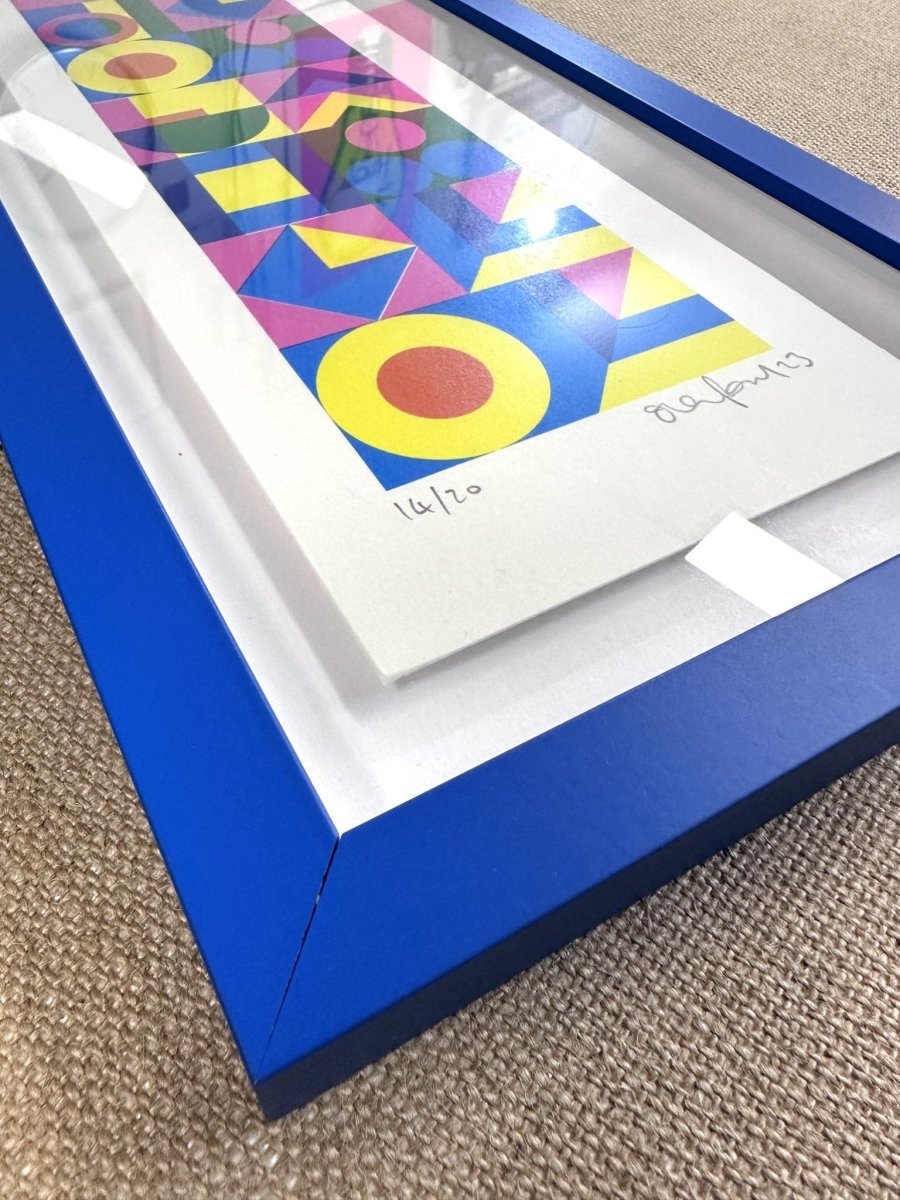 ALWAYS THE OPPOSITE (FRAMED) OLI FOWLER ART tag1  framed art