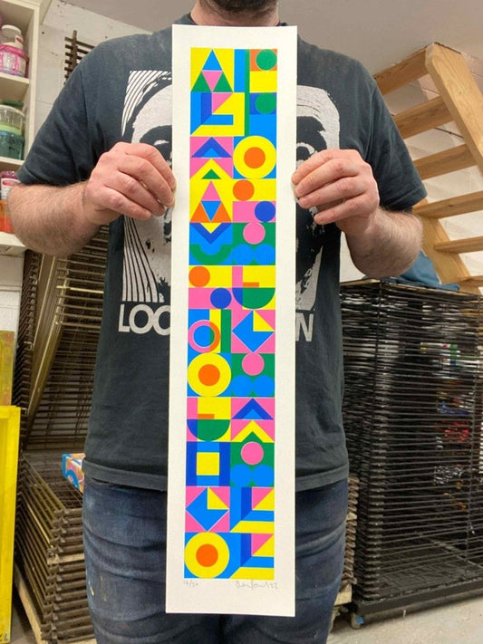 Always The Opposite Hand Pulled Screenprint - shop_name