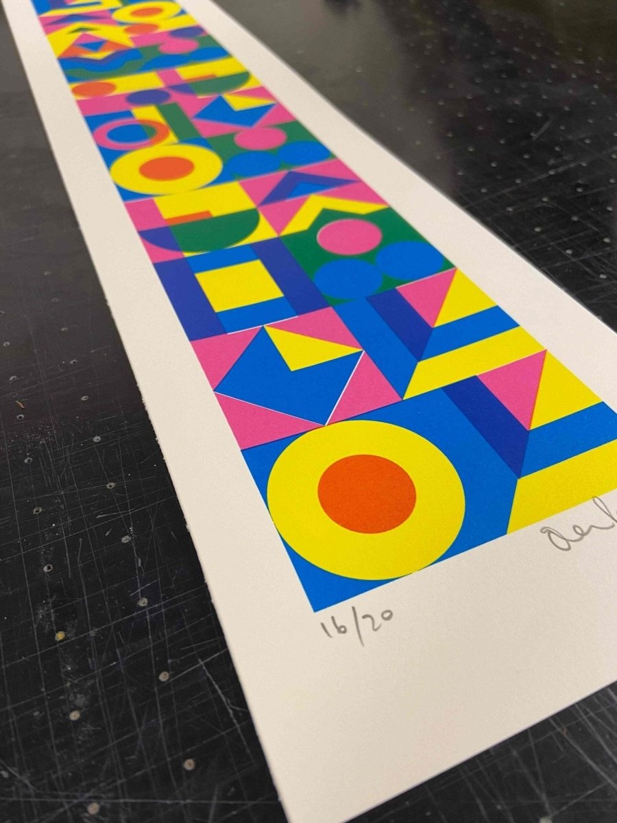 Always The Opposite Hand Pulled Screenprint - shop_name