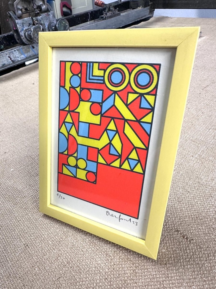 #bloodsweattears # - #olifowlerart #miniscreenprint