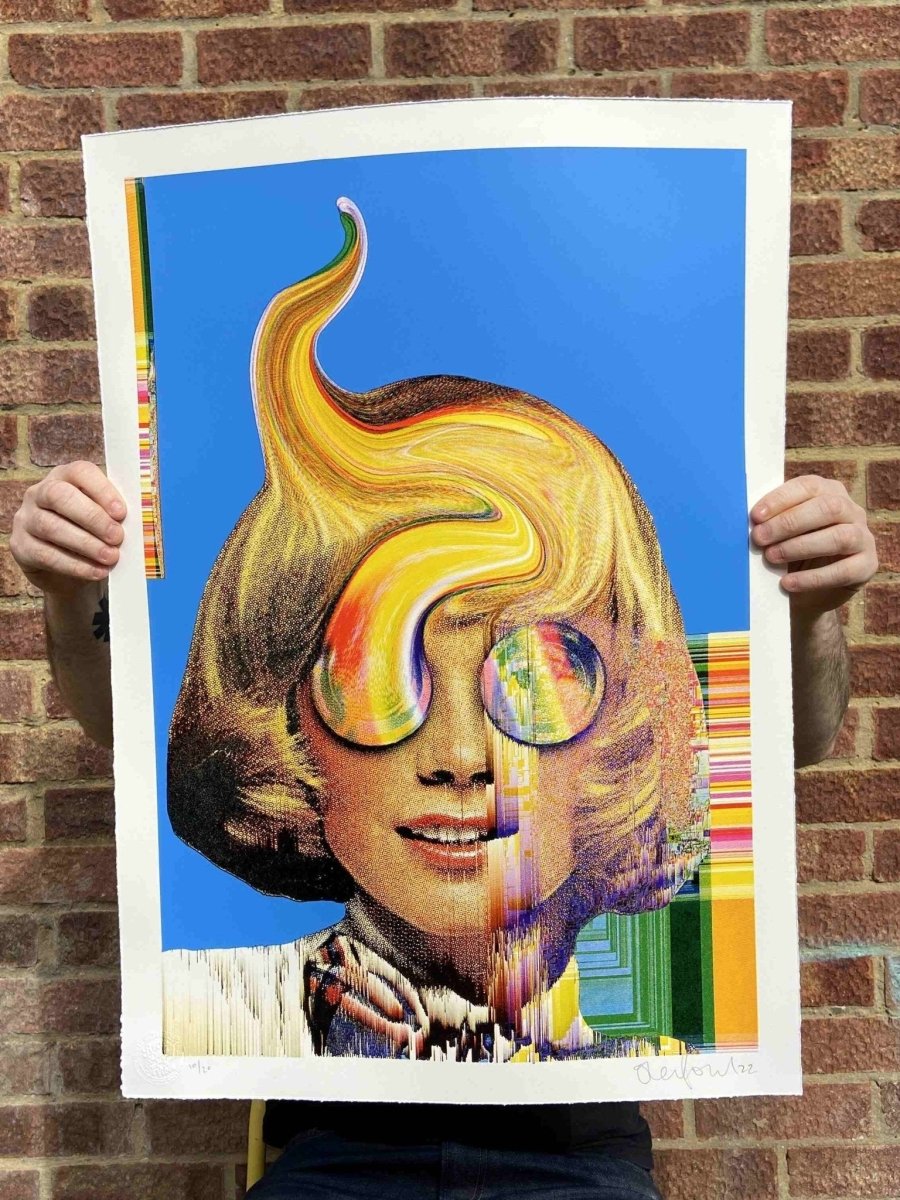 Bubble Eye - CMYK Spot Colour Screenprint - shop_name