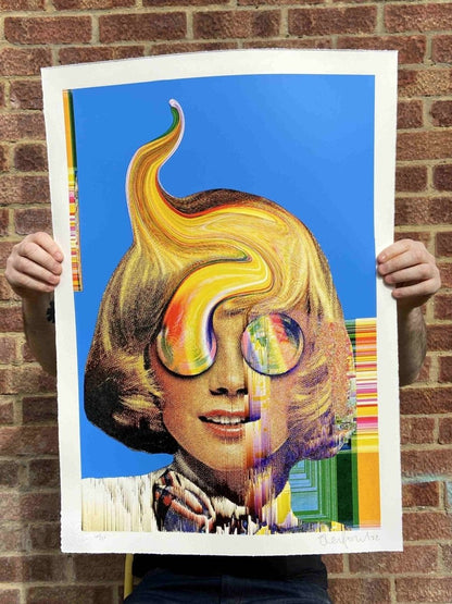 Bubble Eye - CMYK Spot Colour Screenprint - shop_name