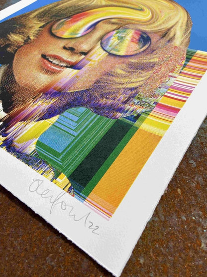 Bubble Eye - CMYK Spot Colour Screenprint - shop_name