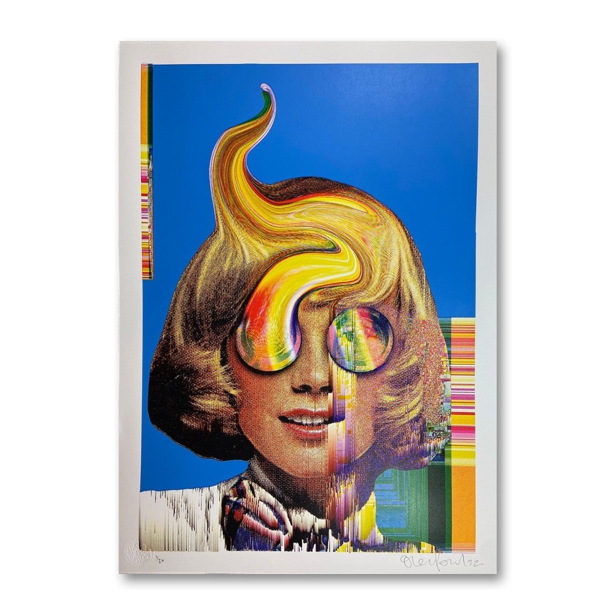 Bubble Eye - CMYK Spot Colour Screenprint - shop_name