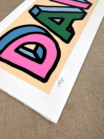 DANCE Handpulled Screenprint - Rare from Archive - shop_name