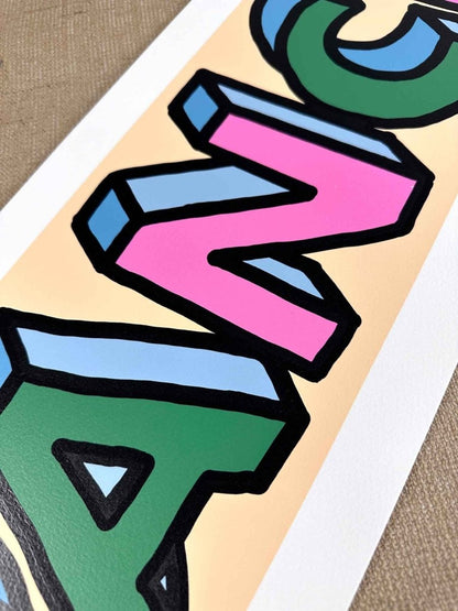 DANCE Handpulled Screenprint - Rare from Archive - shop_name