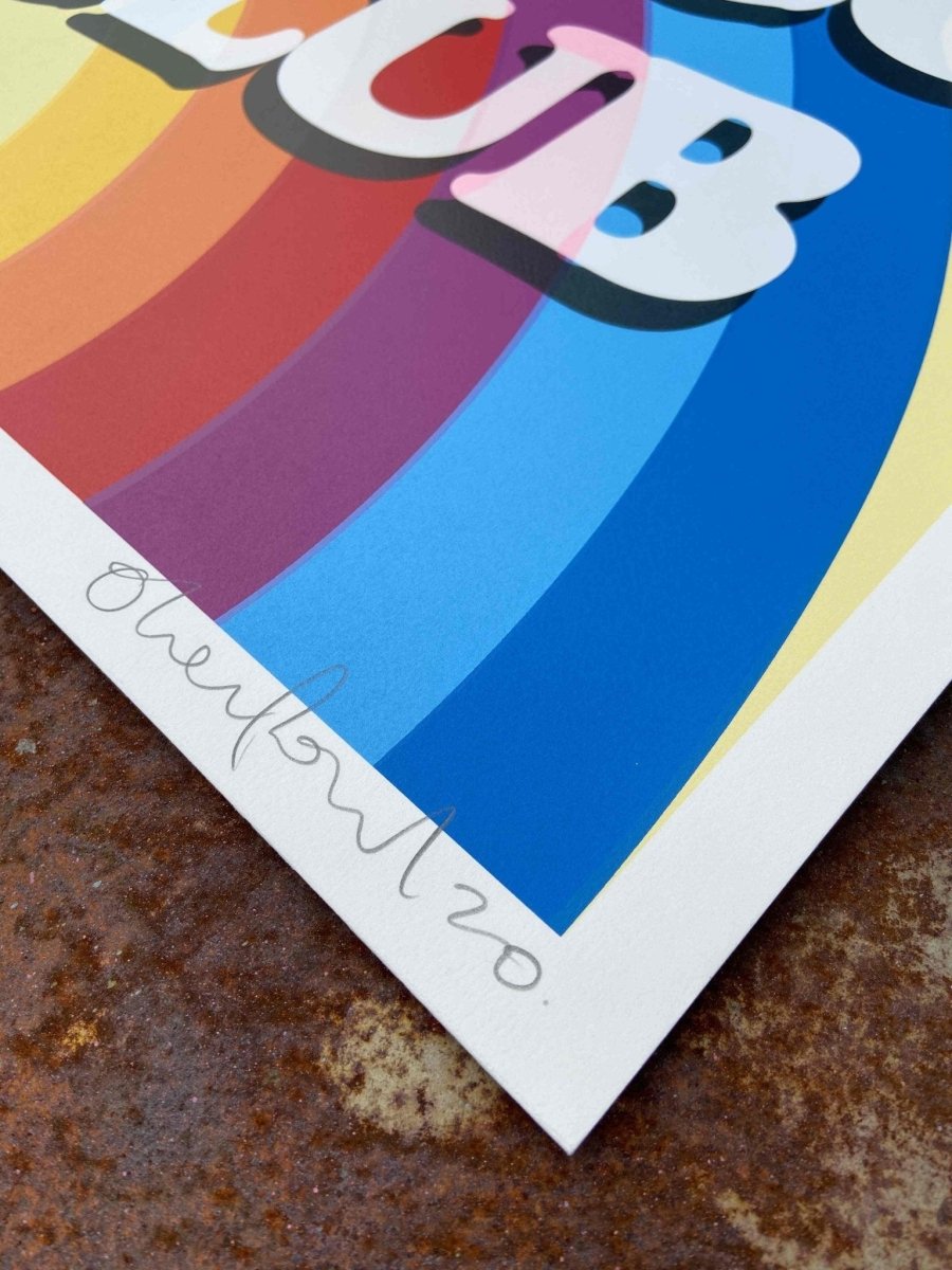 Disco Club - Large Format 9 - Layer Limited Edition Screenprint - shop_name